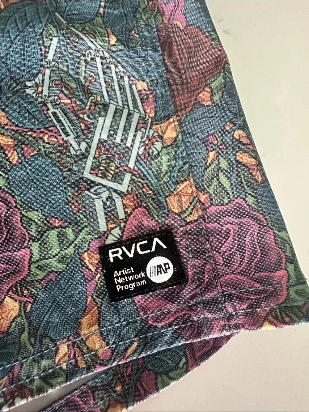 RVCA Artist Network Program Swim Trunks